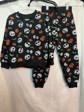 The Nightmare Before Christmas Matching Halloween Set 4T